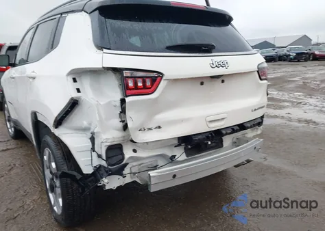 2020 Jeep Compass Limited 4X4 из США, поврежденный, VIN 3C4NJDCB3LT120356